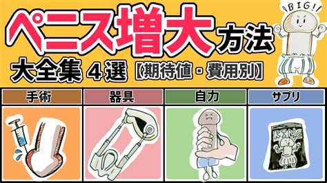 陰茎を太くする|ちんこを大きくする方法10選｜ペニスを増大成長させ 